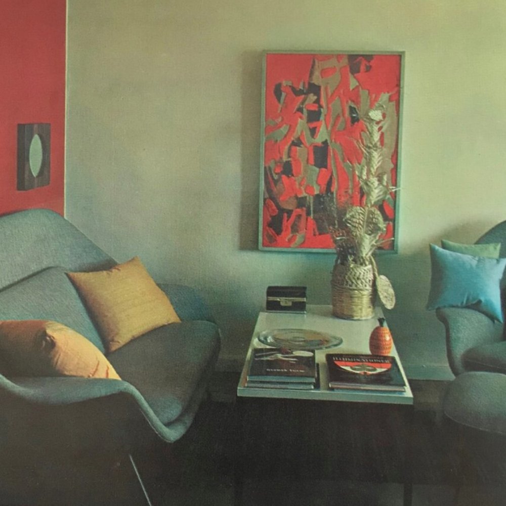 Interior Decoration A to Z Betty Pepis 1965 MID CENTURY MODERN design book